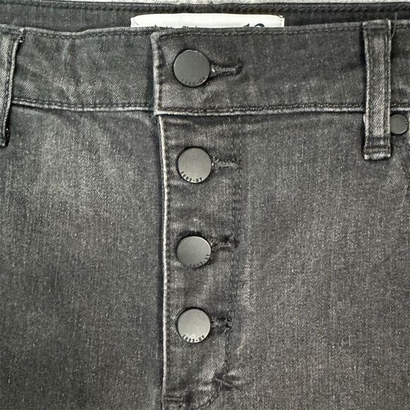 Abercrombie & Fitch Women's High Rise Skinny Jeans Black Size 12 - Picture 5 of 6